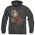 STAR TREK/CHIEF ENGINEER SCOTT - ADULT HEATHER HOODIE - BLACK