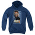 STAR TREK/GEORDI LAFORGE - YOUTH PULLOVER HOODIE - NAVY