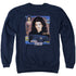 STAR TREK/DEANNA TROI - ADULT CREWNECK SWEATSHIRT - NAVY