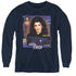 STAR TREK/DEANNA TROI - YOUTH LONG SLEEVE TEE - NAVY