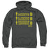 CHEERS/MAN MEETS BEER - ADULT PULLOVER HOODIE - CHARCOAL