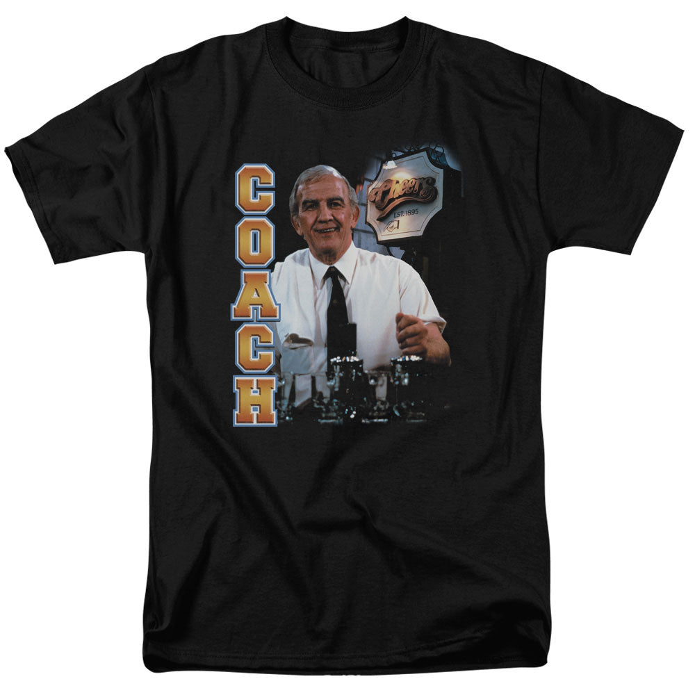 CHEERS/COACH - S/S ADULT 18/1 - BLACK