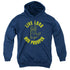 STAR TREK/LIVE LONG HAND - YOUTH PULLOVER HOODIE - NAVY