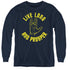 STAR TREK/LIVE LONG HAND - YOUTH LONG SLEEVE TEE - NAVY