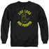 STAR TREK/LIVE LONG HAND - ADULT CREWNECK SWEATSHIRT - BLACK