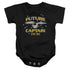 STAR TREK/FUTURE CAPTAIN - INFANT SNAPSUIT - BLACK