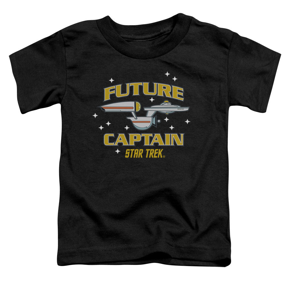 STAR TREK/FUTURE CAPTAIN - S/S TODDLER TEE - BLACK