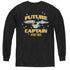STAR TREK/FUTURE CAPTAIN - YOUTH LONG SLEEVE TEE - BLACK