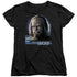 STAR TREK/TNG WORF - S/S WOMENS TEE - BLACK