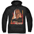 STAR TREK/CAPTAIN PICARD - ADULT PULLOVER HOODIE - BLACK