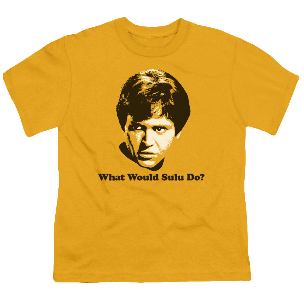 STAR TREK/WHAT WOULD SULU DO - S/S YOUTH 18/1 - GOLD