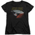 STAR TREK/RETRO ENTERPRISE - S/S WOMENS TEE - BLACK