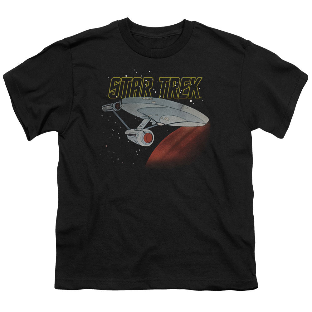 STAR TREK/RETRO ENTERPRISE - S/S YOUTH 18/1 - BLACK