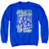 90210/ZIP CODE - ADULT CREWNECK SWEATSHIRT - ROYAL BLUE