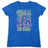 90210/ZIP CODE - S/S WOMENS TEE - ROYAL BLUE