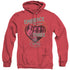 CHARMED/EMBRACE THE POWER - ADULT HEATHER HOODIE - RED