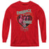 CHARMED/EMBRACE THE POWER - YOUTH LONG SLEEVE TEE - RED