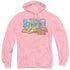 90210/BEACH BABES - ADULT PULLOVER HOODIE - PINK