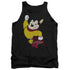 MIGHTY MOUSE/CLASSIC HERO - ADULT TANK - BLACK