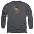 MIGHTY MOUSE/MIGHTY CIRCLE - L/S ADULT 18/1 - CHARCOAL
