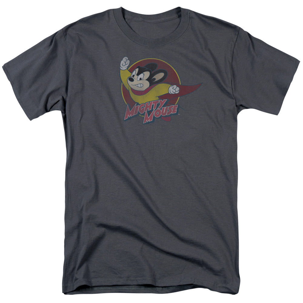 MIGHTY MOUSE/MIGHTY CIRCLE - S/S ADULT 18/1 - CHARCOAL