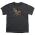 MIGHTY MOUSE/MIGHTY CIRCLE - S/S YOUTH 18/1 - CHARCOAL