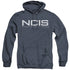 NCIS/LOGO - ADULT HEATHER HOODIE - NAVY