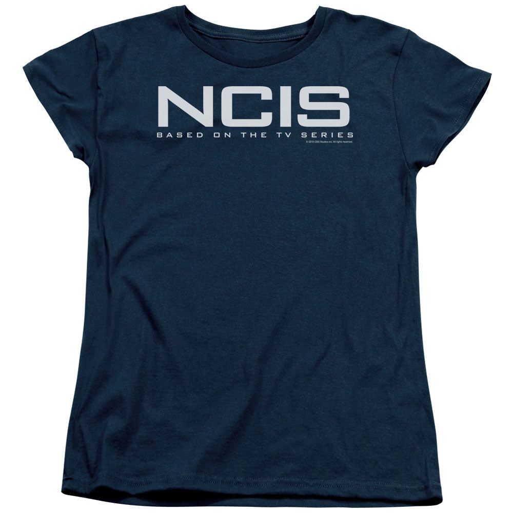 NCIS/LOGO - S/S WOMENS TEE - NAVY