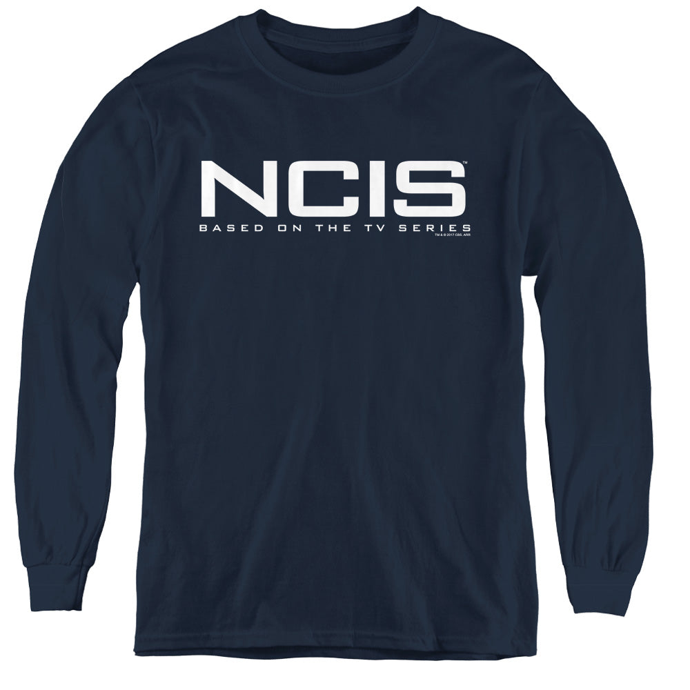 NCIS/LOGO - YOUTH LONG SLEEVE TEE - NAVY
