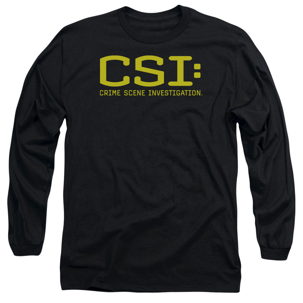 CSI/LOGO - L/S ADULT 18/1 - BLACK