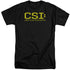 CSI/LOGO - S/S ADULT TALL 18/1 - BLACK
