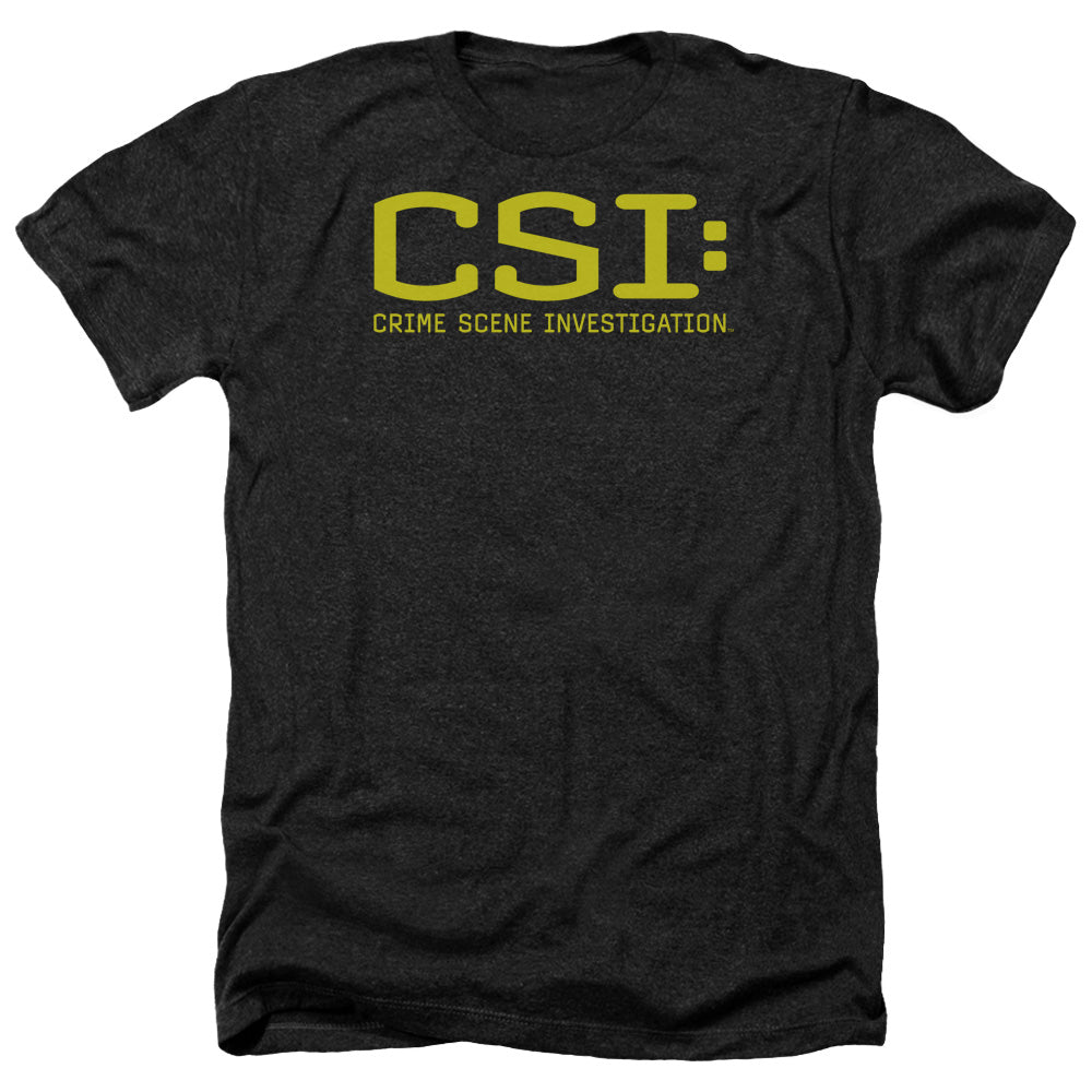 CSI/LOGO - ADULT HEATHER - BLACK
