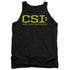CSI/LOGO - ADULT TANK - BLACK