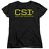 CSI/LOGO - S/S WOMENS TEE - BLACK