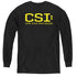 CSI/LOGO - YOUTH LONG SLEEVE TEE - BLACK