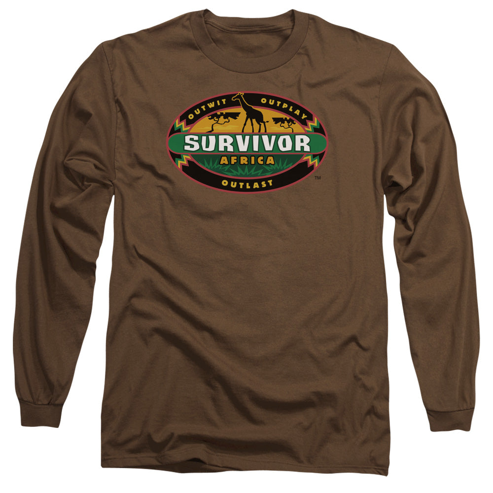 SURVIVOR/AFRICA - L/S ADULT 18/1 - COFFEE