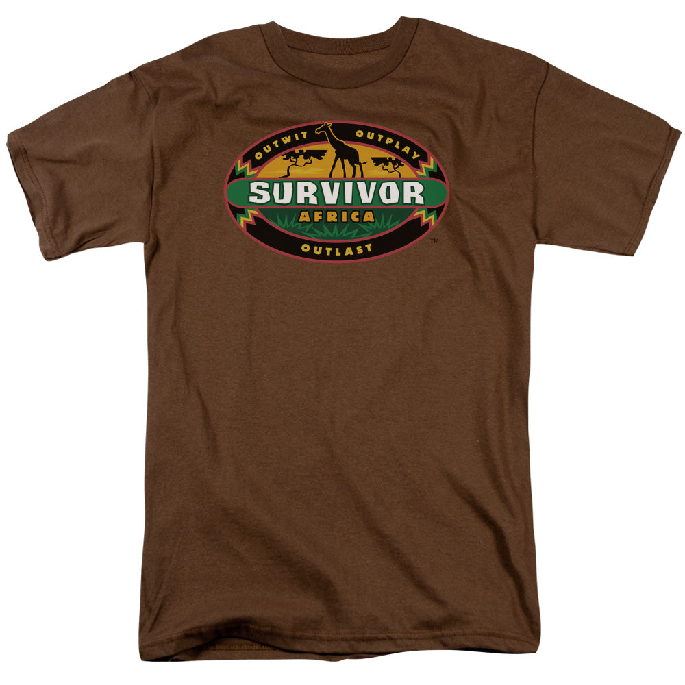 SURVIVOR/AFRICA - S/S ADULT 18/1 - COFFEE