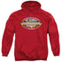 SURVIVOR/COOK ISLANDS - ADULT PULLOVER HOODIE - RED