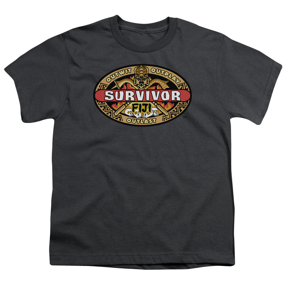 SURVIVOR/FIJI - S/S YOUTH 18/1 - CHARCOAL