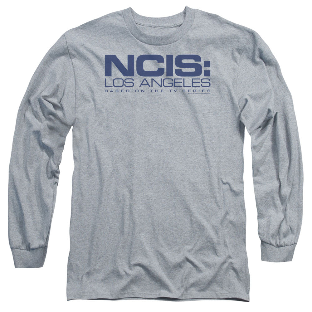 NCIS LA/LOGO - L/S ADULT 18/1 - ATHLETIC HEATHER