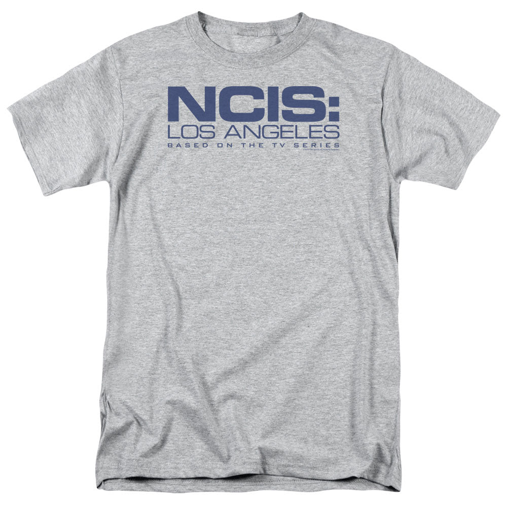 NCIS LA/LOGO - S/S ADULT 18/1 - ATHLETIC HEATHER
