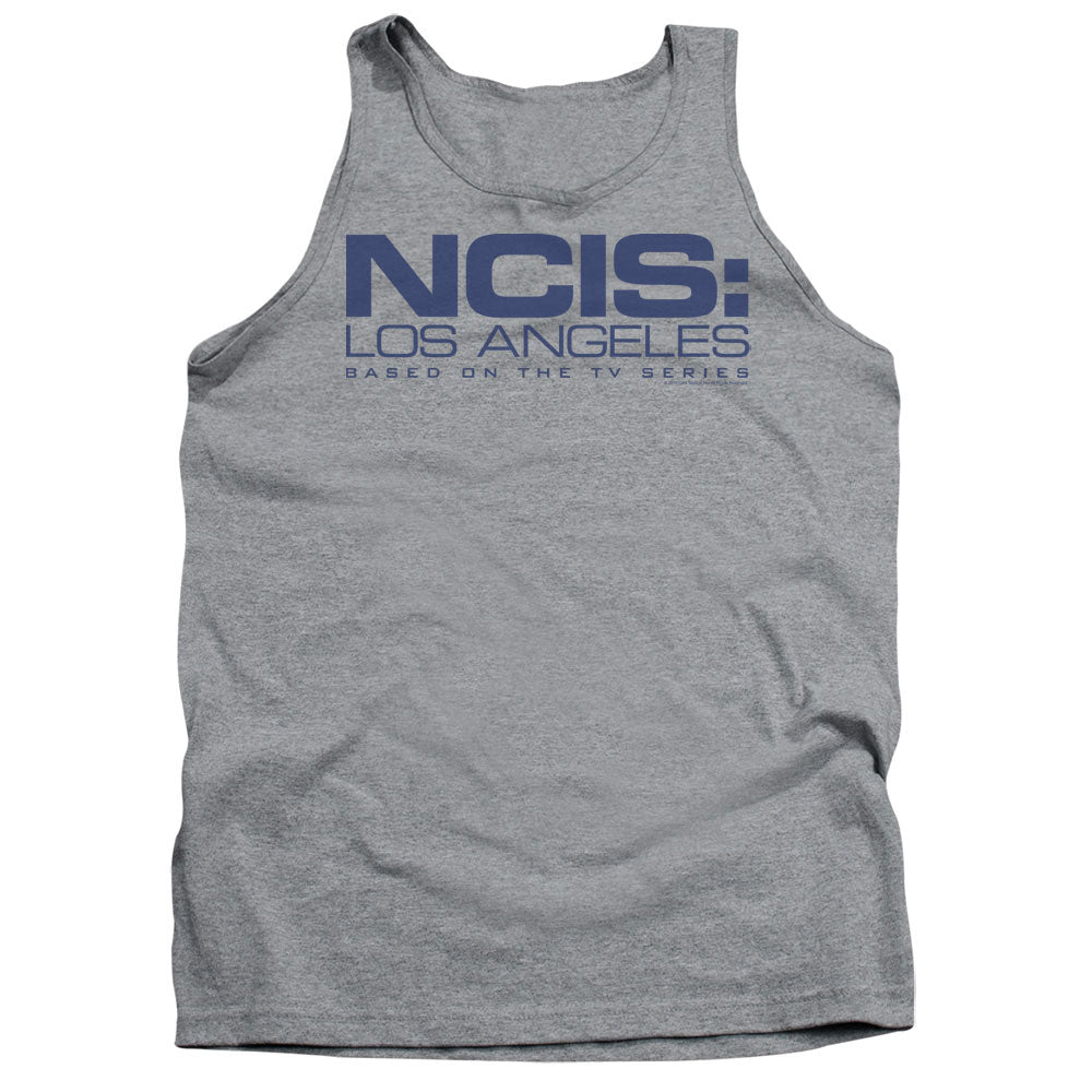 NCIS LA/LOGO - ADULT TANK - ATHLETIC HEATHER