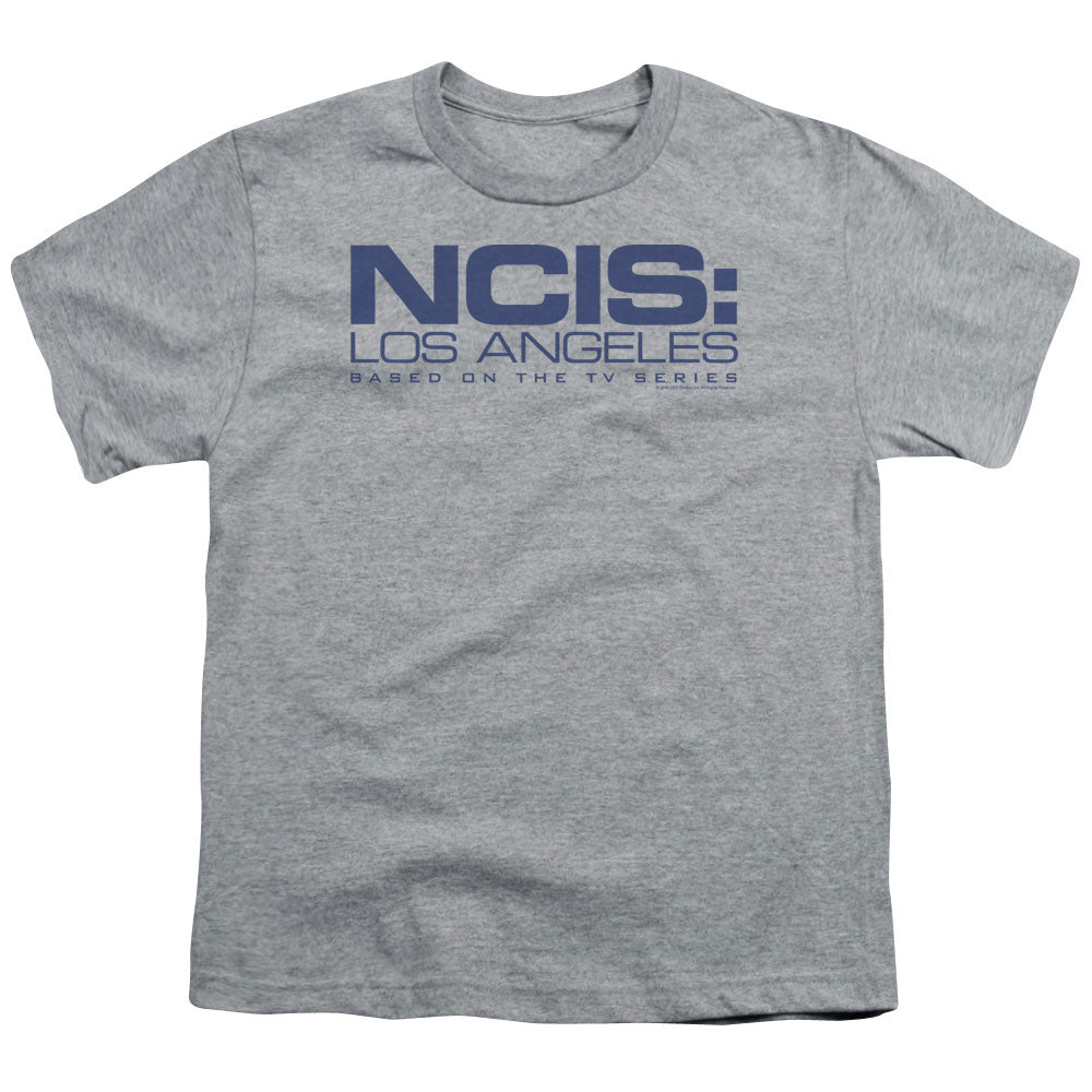 NCIS LA/LOGO - S/S YOUTH 18/1 - ATHLETIC HEATHER