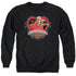CHEERS/WOODY - ADULT CREWNECK SWEATSHIRT - BLACK