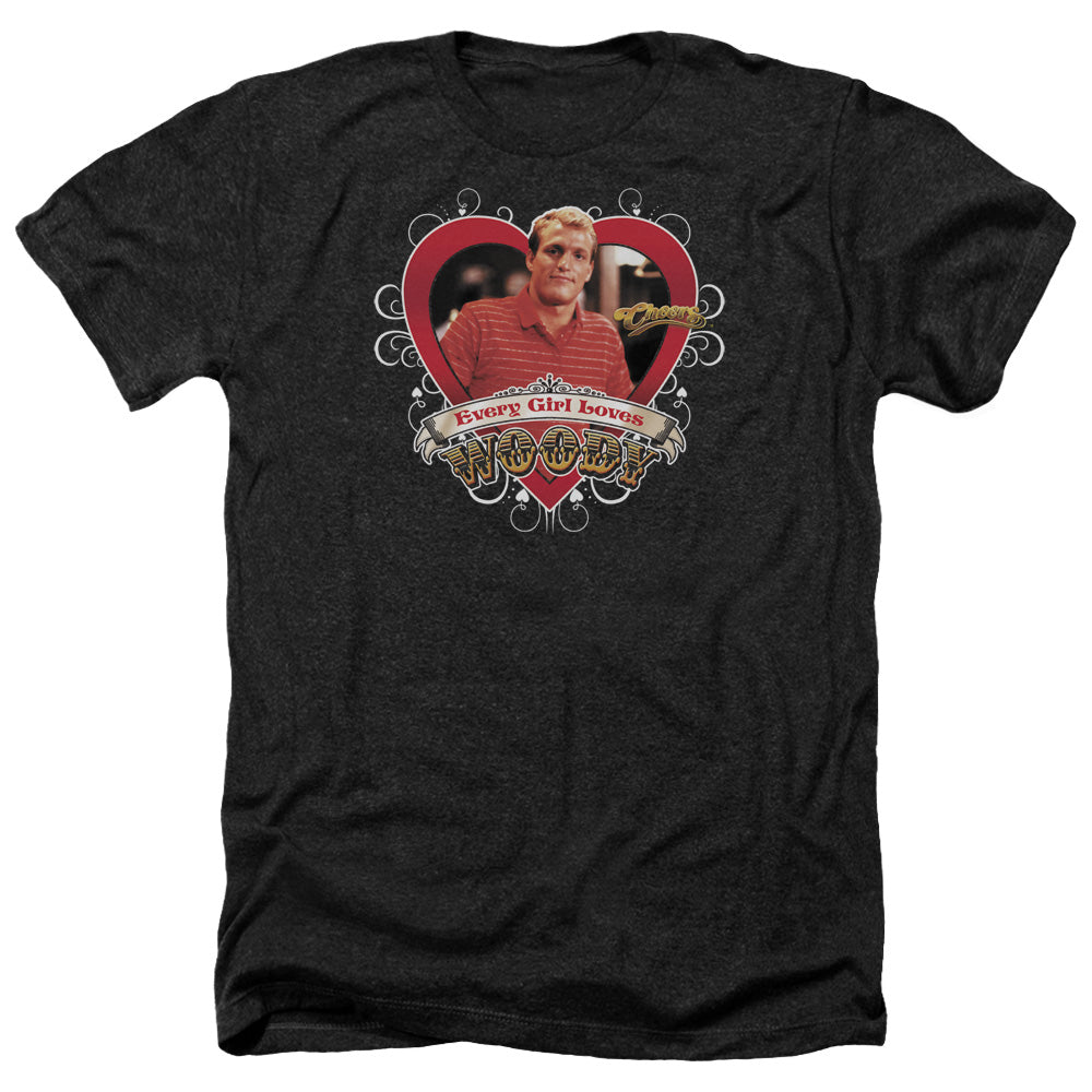 CHEERS/WOODY - ADULT HEATHER - BLACK