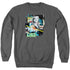 CSI/EVIDENCE COLLAGE - ADULT CREWNECK SWEATSHIRT - CHARCOAL