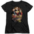 STAR TREK/HEART OF THE ENTERPRISE - S/S WOMENS TEE - BLACK