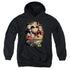 STAR TREK/HEART OF THE ENTERPRISE - YOUTH PULLOVER HOODIE - BLACK