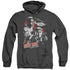 STAR TREK/BALANCE OF TERROR - ADULT HEATHER HOODIE - BLACK
