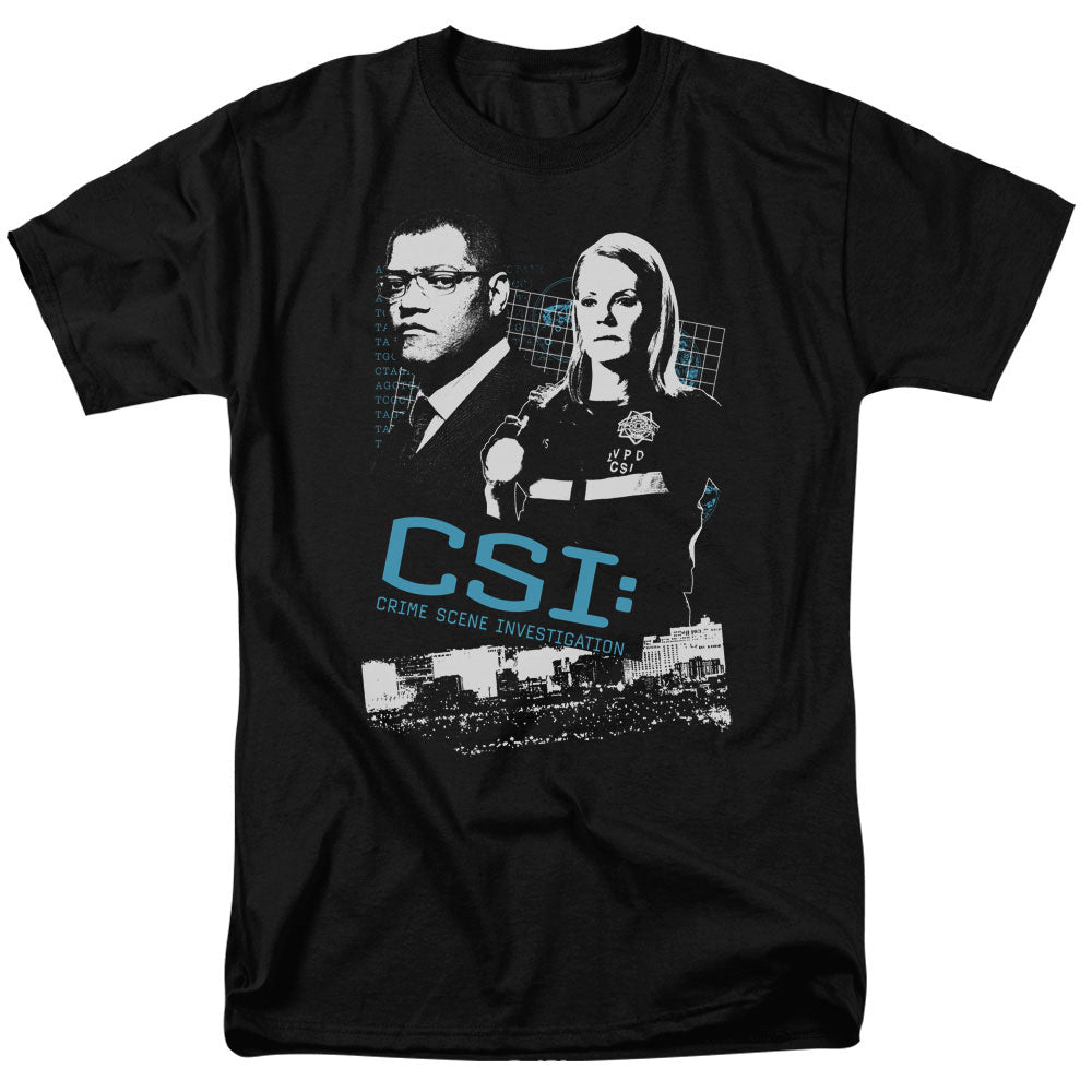 CSI/INVESTIGATE THIS - S/S ADULT 18/1 - BLACK